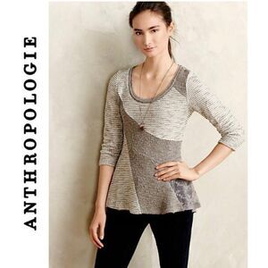 EUC Anthropologie Angel of the North Leta Sweater